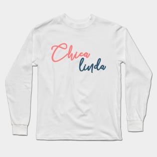 Quotes Spanish motivation cute Long Sleeve T-Shirt